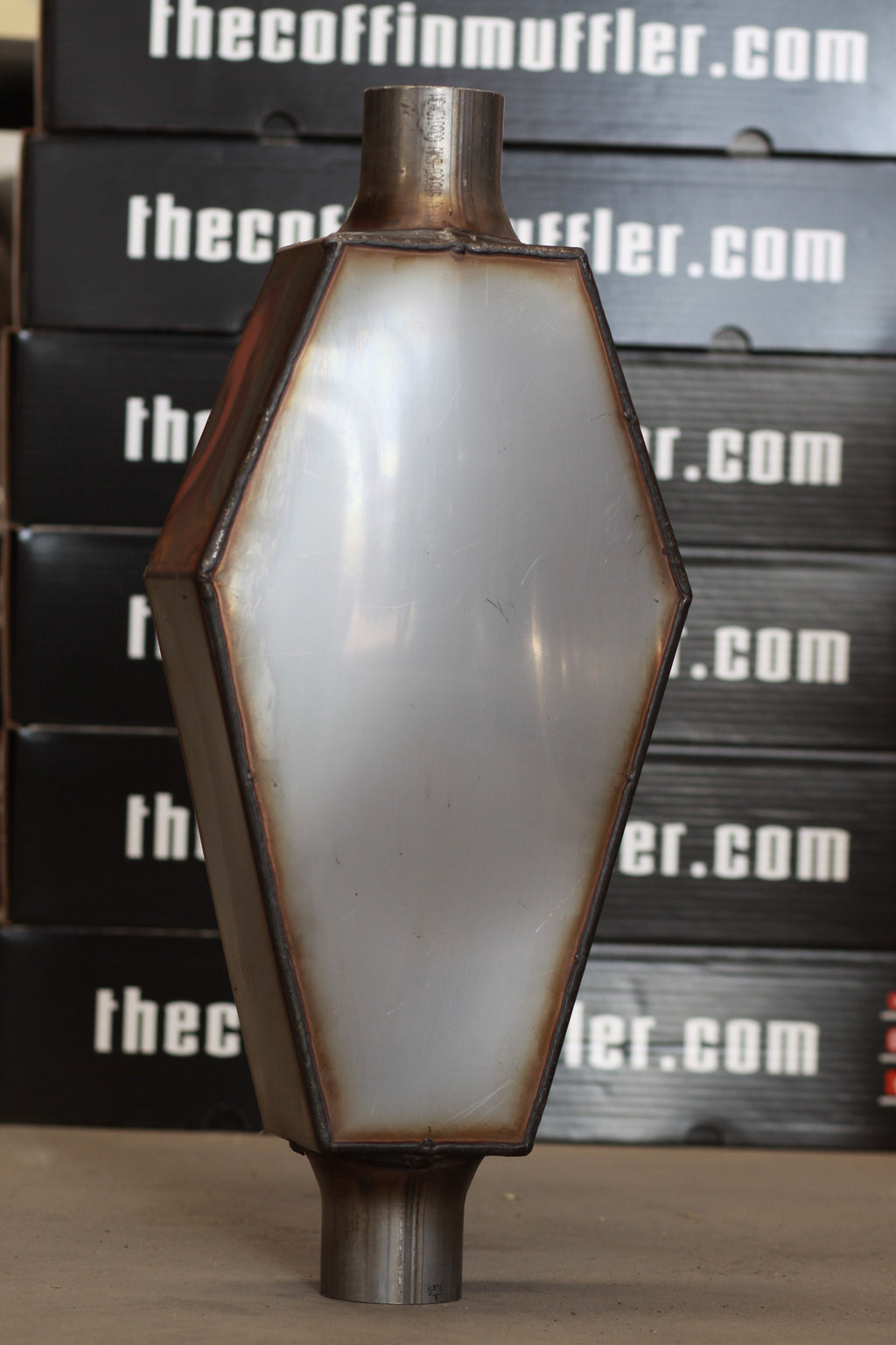 741-Q coffin muffler