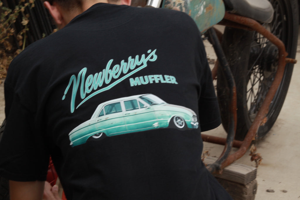 Newberrys muffler patina falcon T-shirt