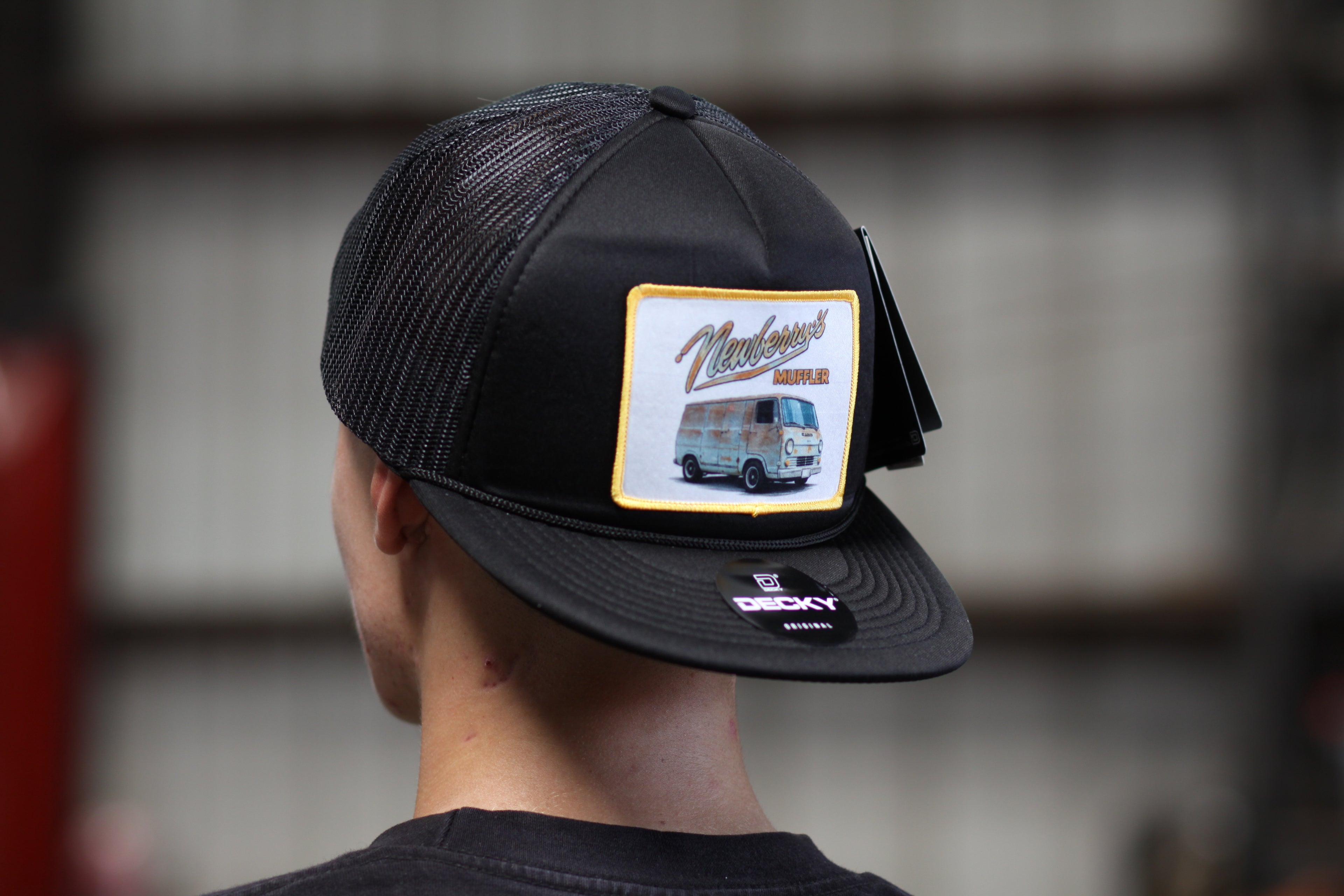 patina van snap back