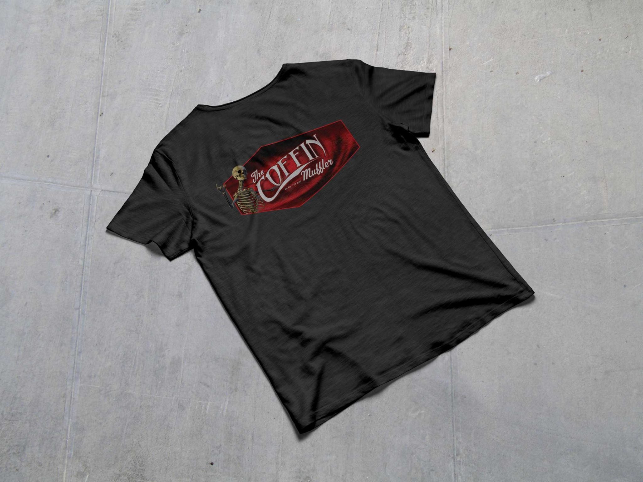coffin muffler  T-shirt